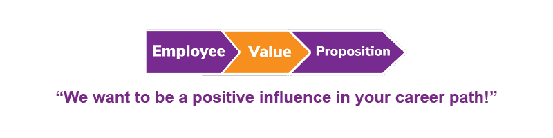 Employee Value Proposition. We want to be a positive influence in your career path!