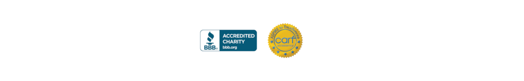 BBB Accredited Charity, CARF Accredited