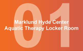 Marklund Hyde Center Aquatic Therapy Locker Room