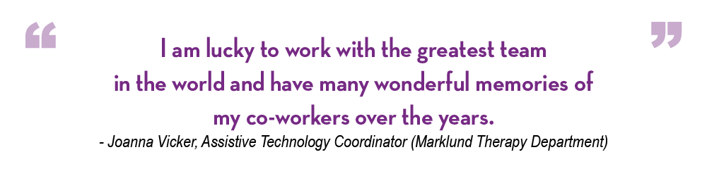 I am lucky to work with the greatest team in the world and have many wonderful memories of my co-workers over the years.