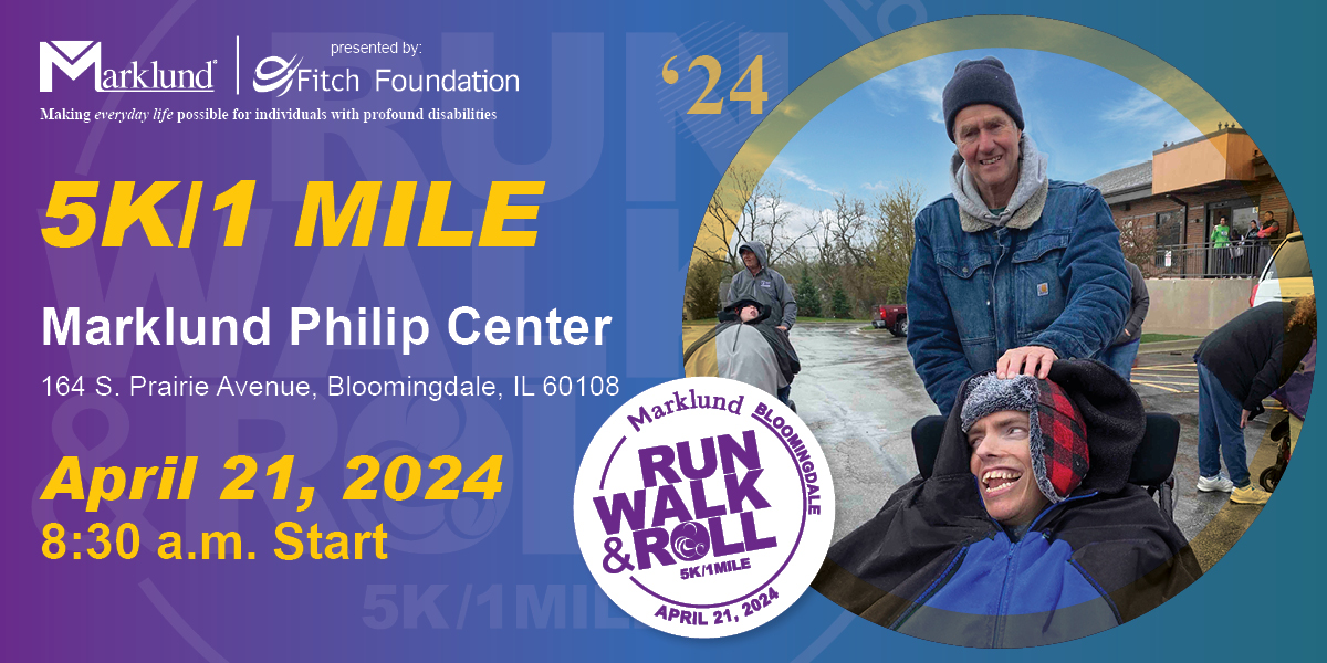 Marklund 5K/1Mile at the Marklund Philip Center 164 S. Prairie Avenue, Bloomingdale, IL April 21, 2024 8:30 a.m. start