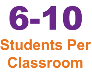 6-10 Students Per Classroom