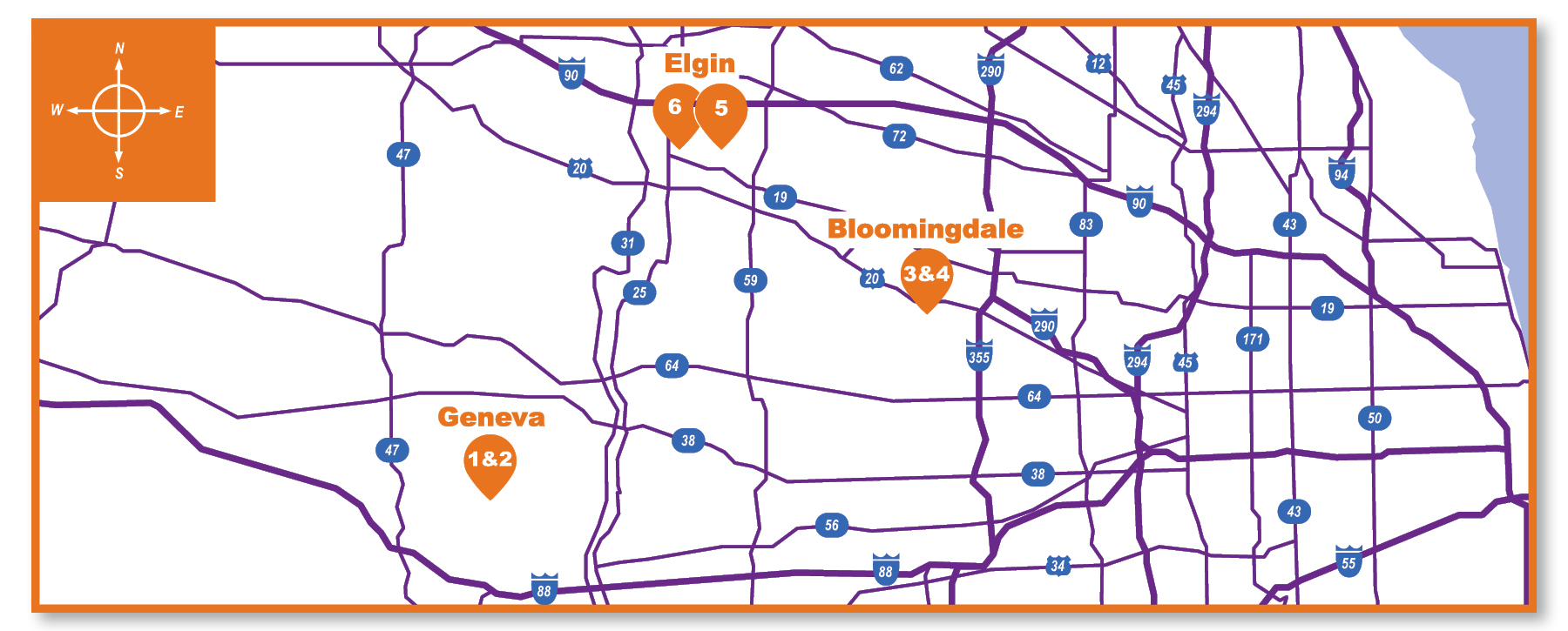 Marklund Locations Map 2024