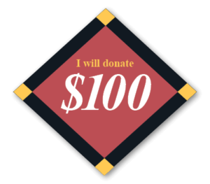 I will donate $100