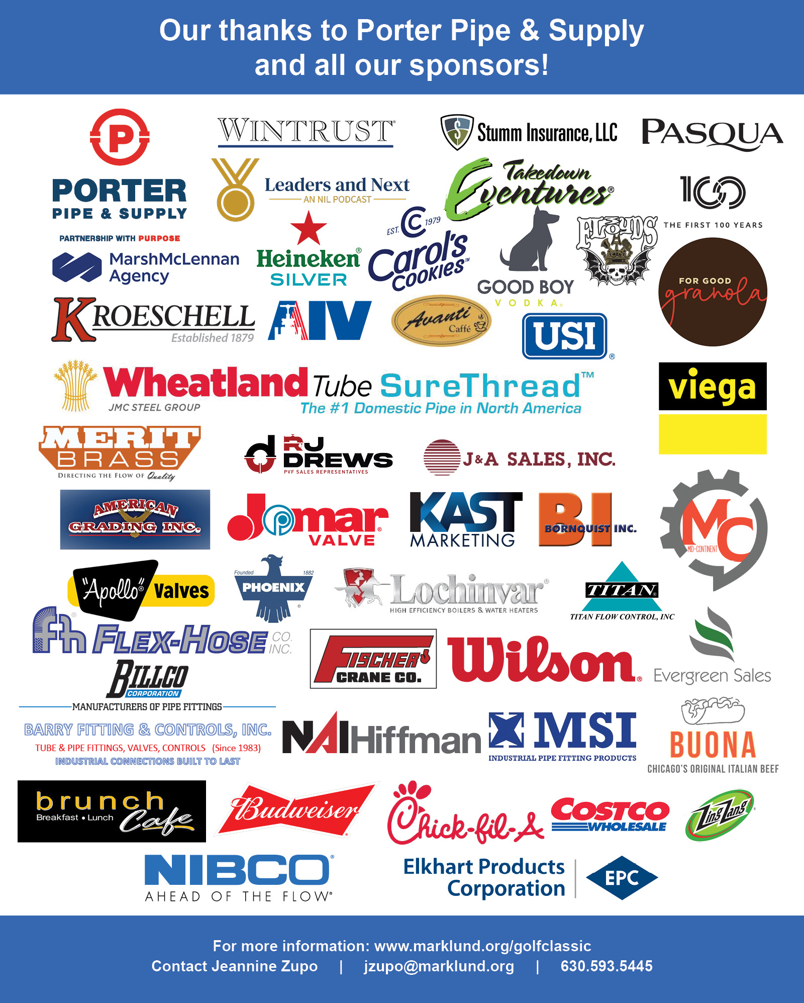 Thank you to our sponsors!