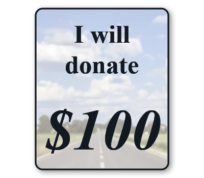 I will donate $100