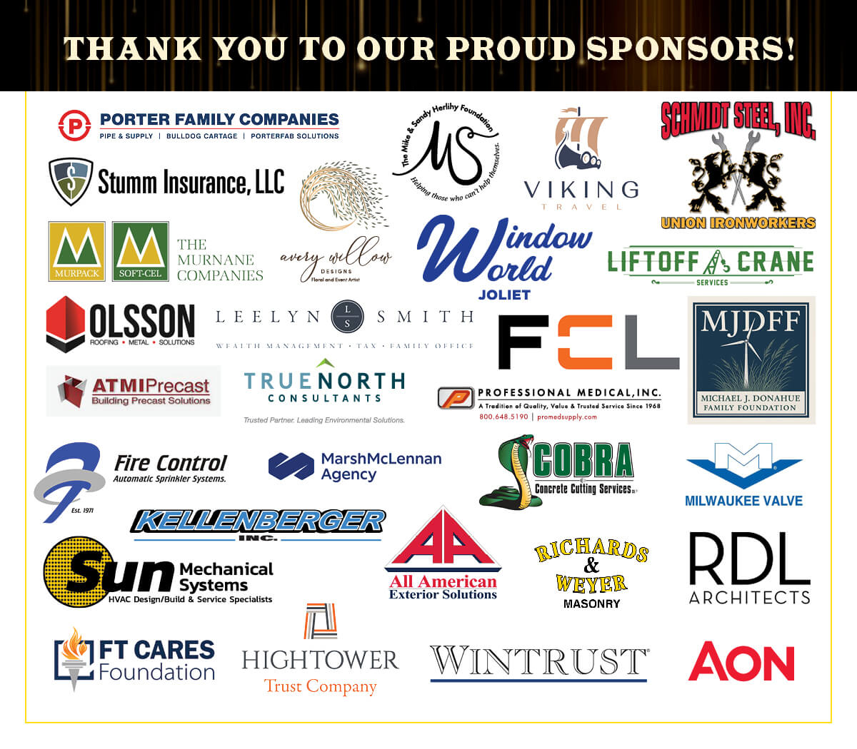 2026 Top Hat Ball Sponsors Thank you to our proud sponsors!