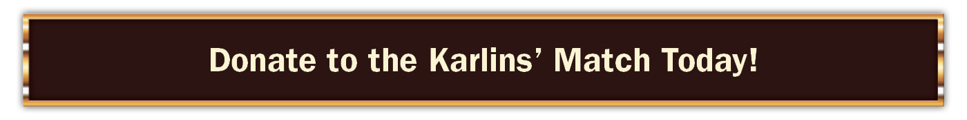 2026 Top Hat Ball Karlins Match Banner Donate to the Karlins' Match Today!